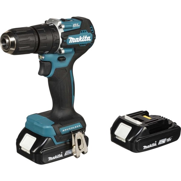 Makita DHP487RAJ - Bohrhammer/Treiber - Schnurlos - 2 Geschwindigkeiten - Bohrfu-image