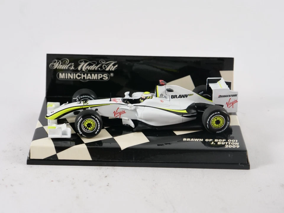 Minichamps 1/43 Brawn GP BGP 001 Button 2009 - Immagine 2 di 4