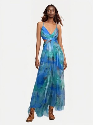 white christmas dresses Dalia Maxi Dress, in Watercolor Floral Chiffon | Show Me Your Mumu