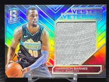 Harrison Barnes 2017-18 Panini Spectra Jumbo GAME USED Patch /99          