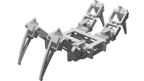 Kit Telaio Robot Quadrupede Ragno - Progetto Robot Camminante Stampato 3D prezzo ebay