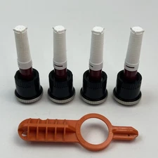 4 Pack Hunter MP 1000 Rotator Sprinkler Nozzles 90-210 w/ Installation Tool