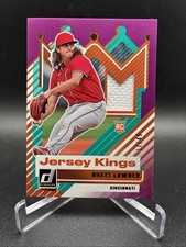 2025 Panini Donruss Rhett Lowder Jersey Kings Relic Purple /49