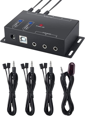 IR Repeater System Infrarot Fernbedienung Extender Versteckte IR-System Kit 6...
