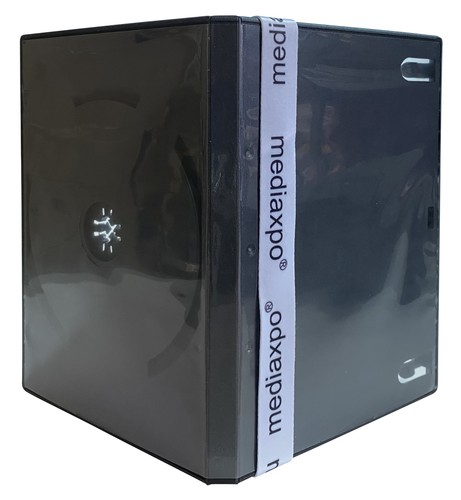 STANDARD Black Single DVD Cases 14MM Lot - Picture 2 of 4