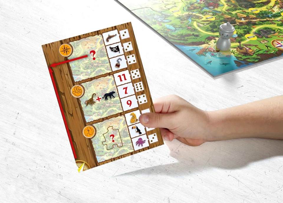 HABA Mitbringspiel Rätselspiel Find the code! Pirateninsel 1304839001 - Bild 2 von 4