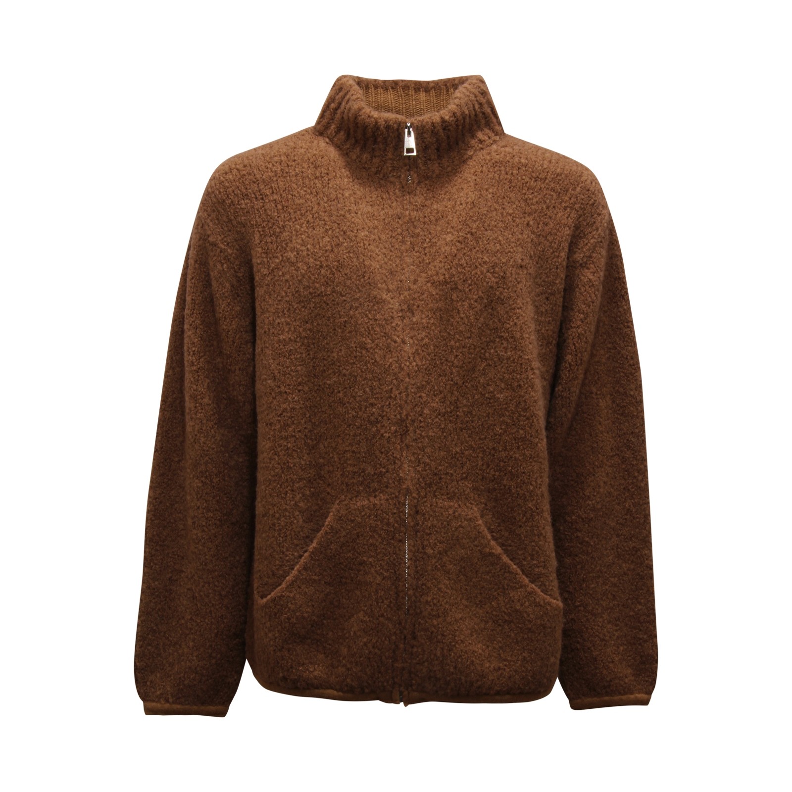 M6891 КАРДИГАН UOMO AMARÁNTO МУЖСКОЙ СВИТЕР ИЗ СМЕСИ ШЕРСТИ