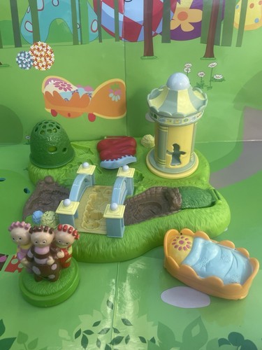 In The Night Garden Toy Play-Doh Set & Extra Tombliboos Stamper & Bed *2007*RARE - Picture 21 of 21