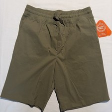 Wonder Nation Boy's Everywhere Shorts Size XXL 18  - Uniform Green - NWT