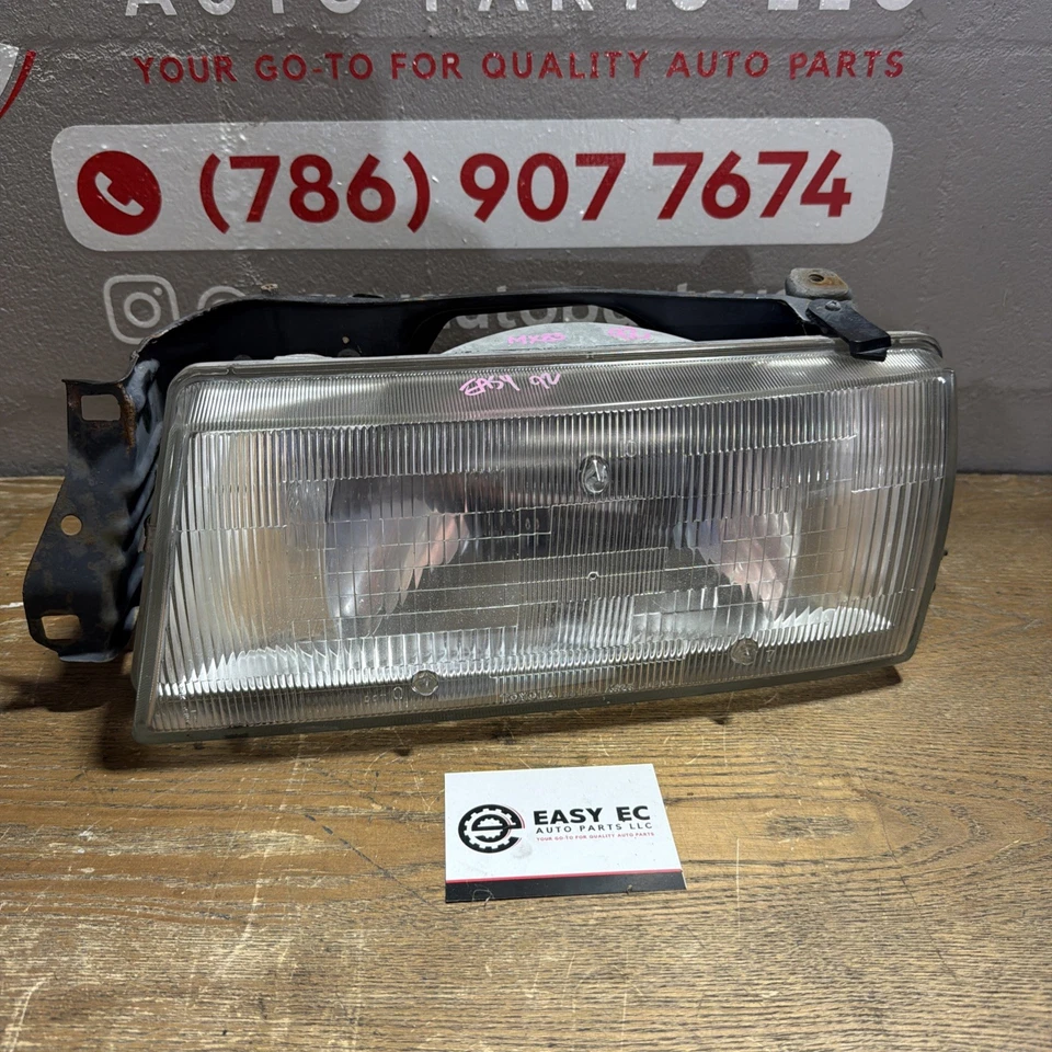 89 90 91 92 TOYOTA CRESSIDA CONDUCTOR LADO IZQUIERDO MONTAJE FARO OEM Foto 2 de 4