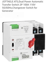 ⚡JOTTA JTQ3-100 2 pole 100A Mini  ATS Automatic Transfer Switch 100 Amp
