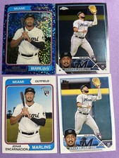 Jerar Encarnacion (4) Cards 2023 Topps Marlins