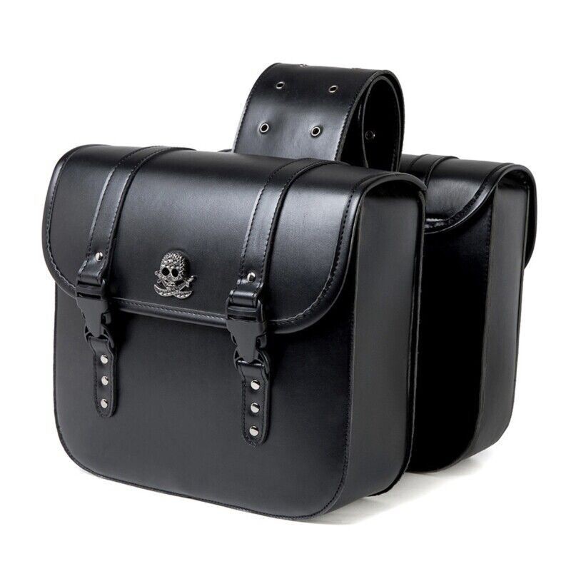 Moto Lateral Bolsas Con Varios Compartimentos Moto Alforjas Par