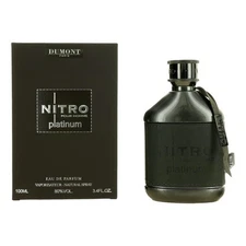 Dumont Nitro Platinum 3.4 oz EDP for Men – New & Sealed Holiday Gift Cologne