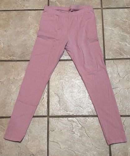 Cat & Jack Large (10-12) Girls Pink Athletic Leggings Casual Compression - Picture 2 of 6
