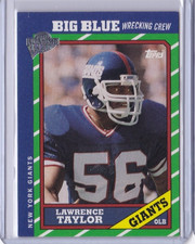 2004 Topps Fan Favorites Football - LAWRENCE TAYLOR #60 - New York Giants idred