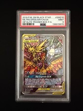 Moltres & Zapdos & Articuno GX - SM210 Black Star Promo - PSA 9 - Hidden Fates