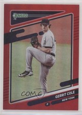 2021 Panini Donruss Holo Red Gerrit Cole #212 06p8