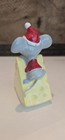 Vintage Lefton Japan Christmas Santa Mice with Cheese Salt and Pepper Shakers — photo 9