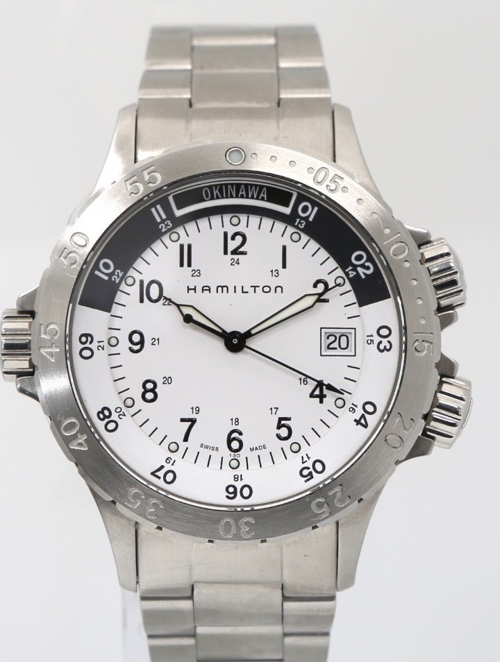 Hamilton Khaki Navy Men's Black Watch - H74511133