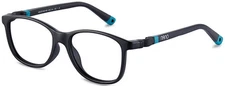 Nano Vista Quest-3.0 NAO316-01 Eyeglasses Youth Kids Matte Black Full Rim 52mm