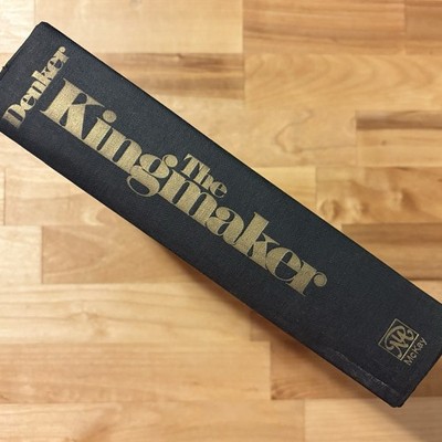 The Kingmaker by Henry Denker 1972 Hardcover No Dust Jacket