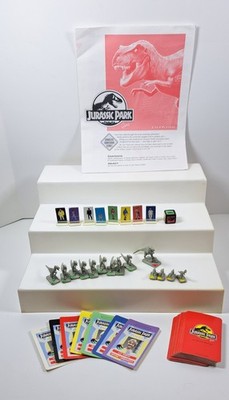 Vintage Jurassic Park Board Game 1992 Milton Bradley Dinosaurs