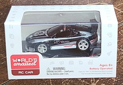 World's Smallest RC CAR *Black* 1:58 Micro Scale!