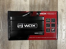 DB Drive WDX1500.1 1 Ohm Compact Mono Block Class-D 1500W RMS Amplifier New