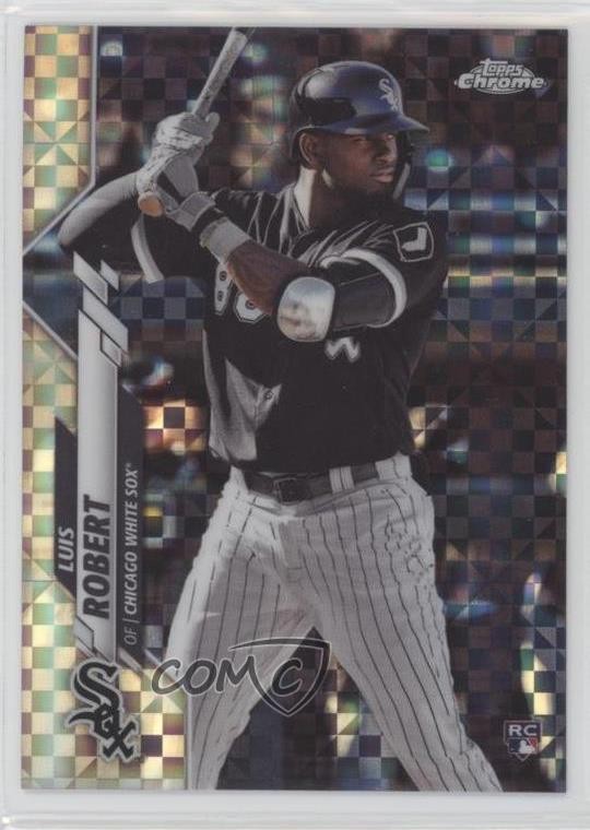 2020 Topps Chrome X-Fractor Luis Robert #60 7xr