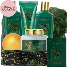 Mother'S Day Gift Basket for Women - 7 Pcs Bath and Body Gift Basket Set, Spa Gi
