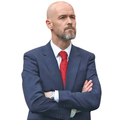 Erik Ten Hag (Anzug) Half Body Buddy Cutout