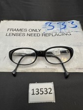France R H vintage eyeglasses frames Black 46-20