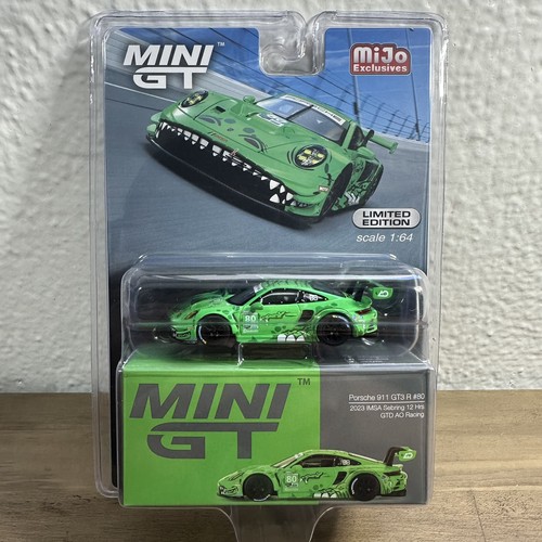 MINI GT 1:64 Porsche 911 GT3 R IMSA Race Car Diecast Lot of 4 Rexy Roxy Limited - Picture 2 of 5