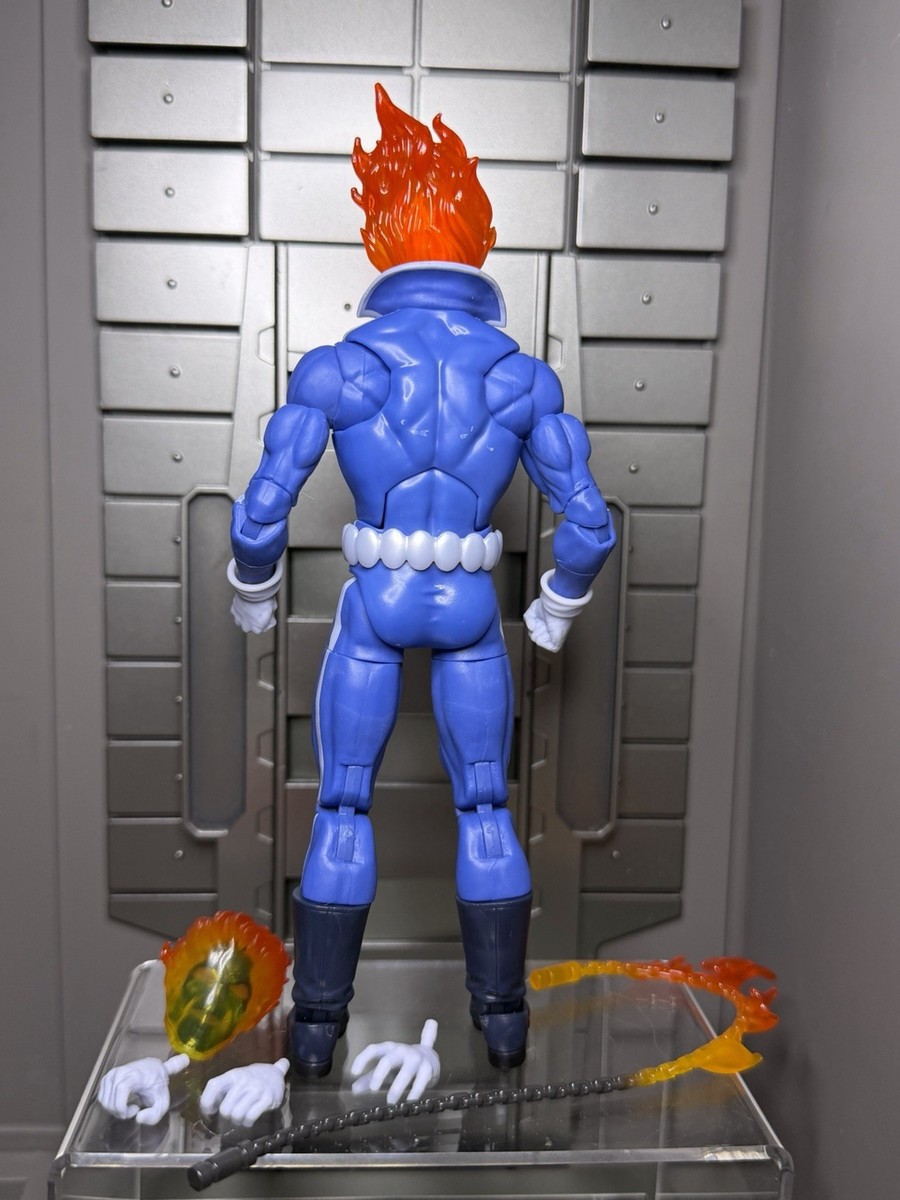 Marvel Legends Ghost Rider Johnny Blaze Blue Suit 6
