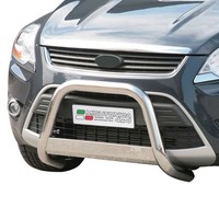 FrontbüGel FrontschutzbüGel FüR Ford Kuga I 2008-2012 ø63Mm Stahl Silber Schutz