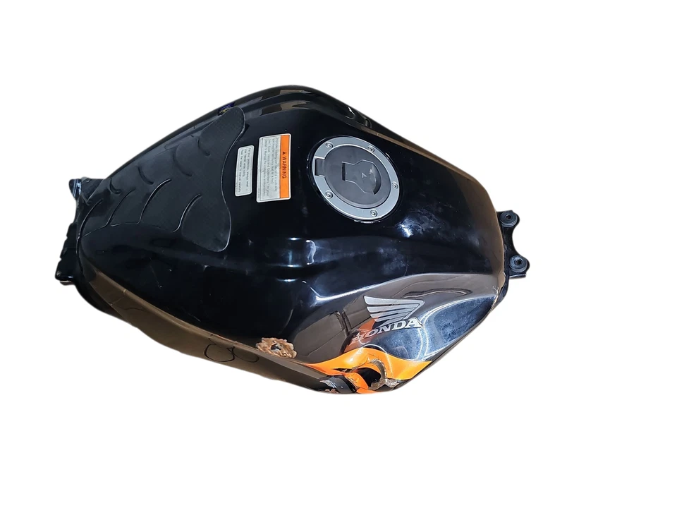 TANQUE DE GASOLINA HONDA CBR500R CBR500RA 13-18 OEM 17500-MGZ-J01ZB - NEGRO CON DAÑOS Foto 3 de 4