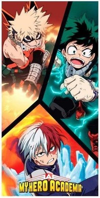 Halantex - MHA-5304T - My Hero Academia 3 Figuren Strandtuch Badetuch Original