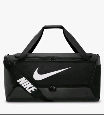 Nike Brasilia 9.0 Duffel Bag Black White Large 95L Travel Gym Sports BA5966 010