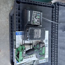 METABO WH 18DEX 18 VOLT CORDLESS IMPACT DRIVER W/ BATTERYAND CHARGER