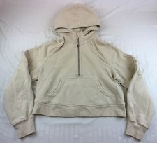 Lululemon Women s Cropped Pullover Hoodie Sweatshirt Size XS/S