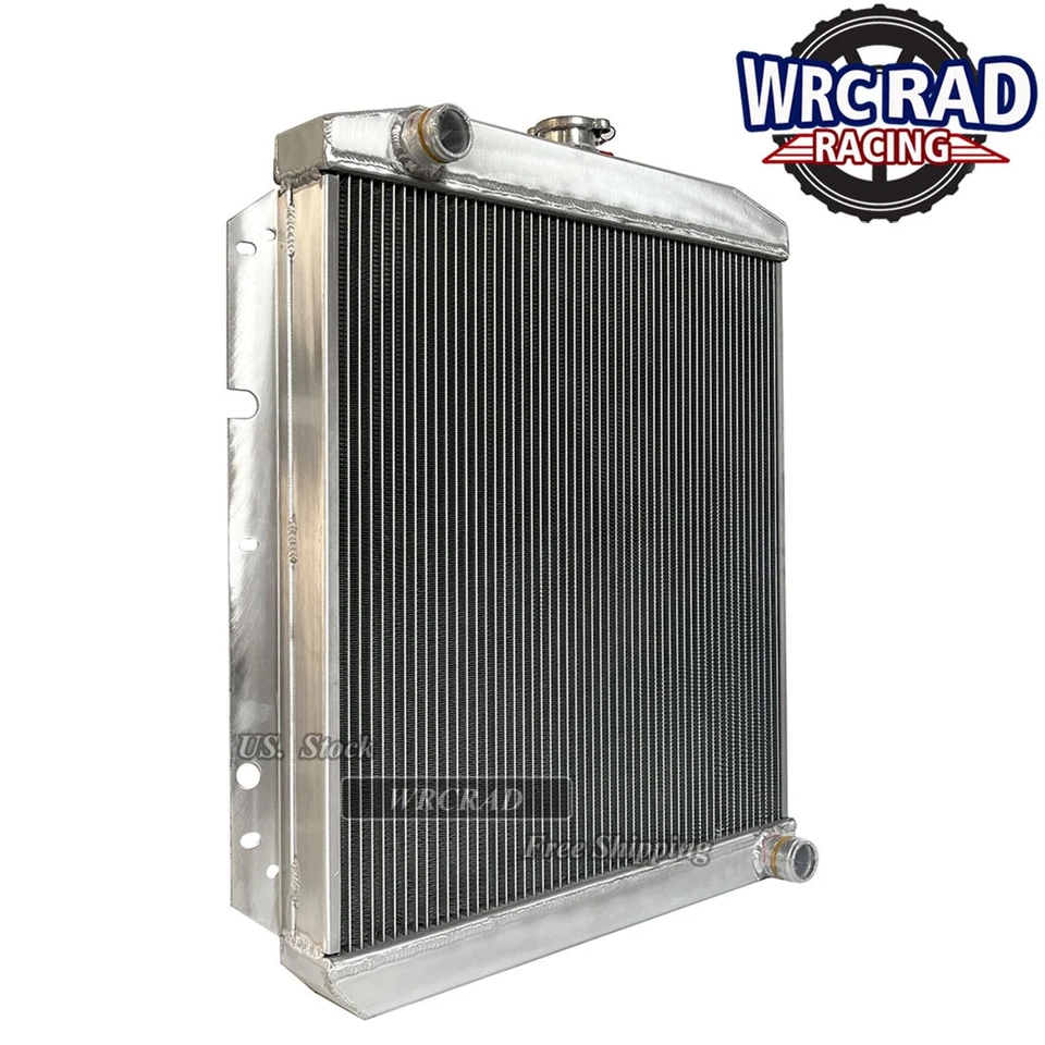 Radiador de aluminio compatible con Buick Special Super Roadmaster 1950 1951 1952 con Chevy L8 Foto 2 de 4