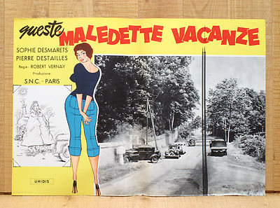 QUESTE MALEDETTE VACANZE fotobusta poster affiche Ces sacrées vacances AT2