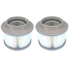 2pc Inflatable Spa Filter Cartridge Compatible MSPA FD2089 Filter Cartridges
