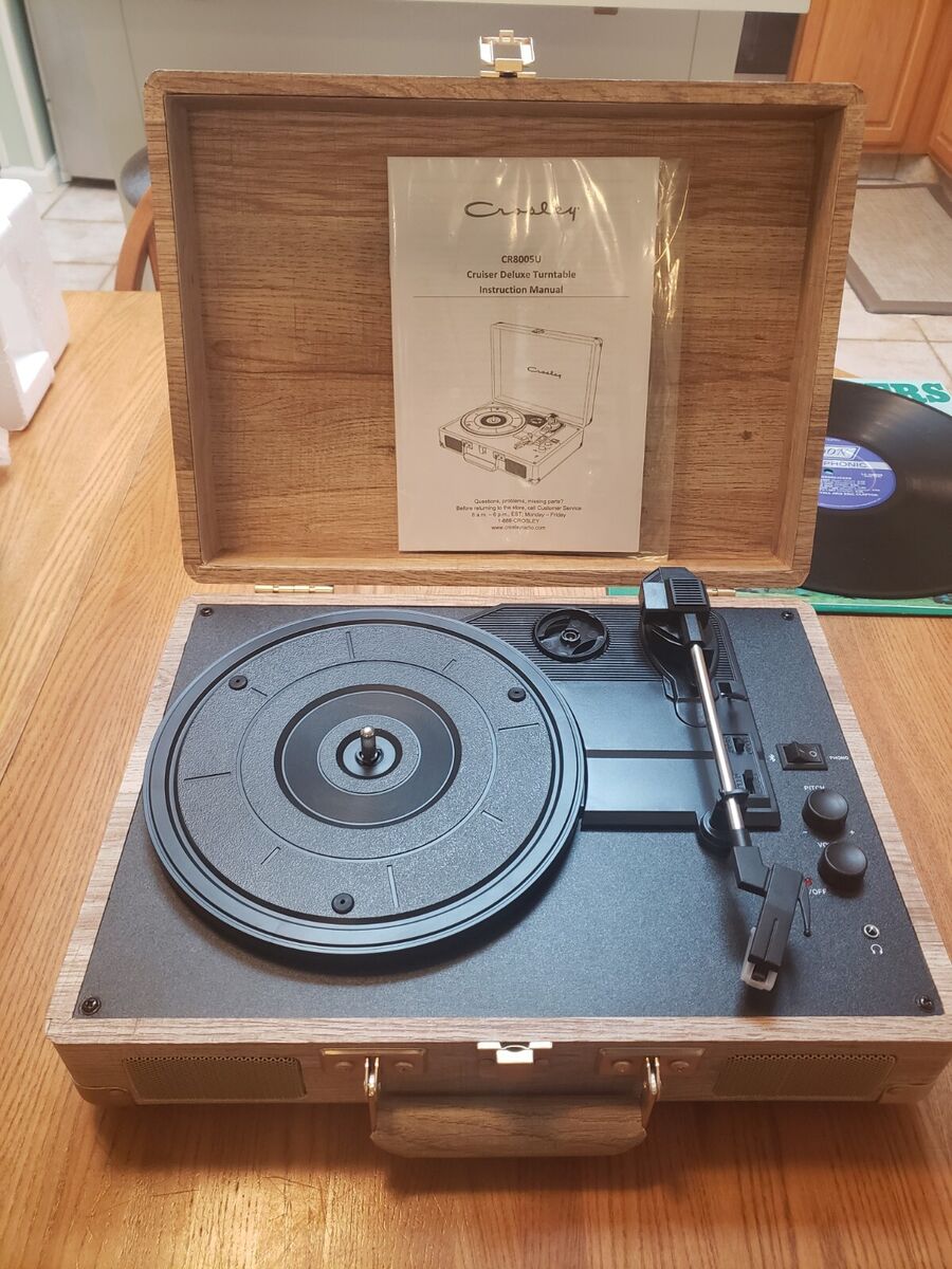 Crosley Turntable Record Player Cruiser Bluetooth Deluxe Crosley Turntable Record Player Cruiser Bluetooth Deluxe