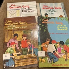 The Goosehill Gang Lot of 4 Books by Mary Blount Christian 1970s Paperback
