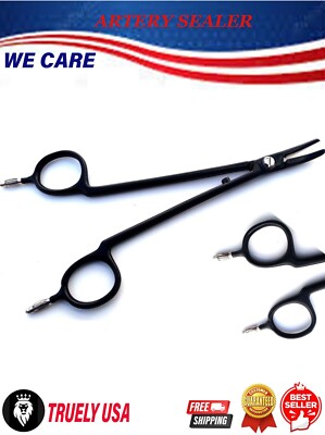 Bipolar Non stick  Artery Sealer Forceps Reusable 9.5'', electrosurgery