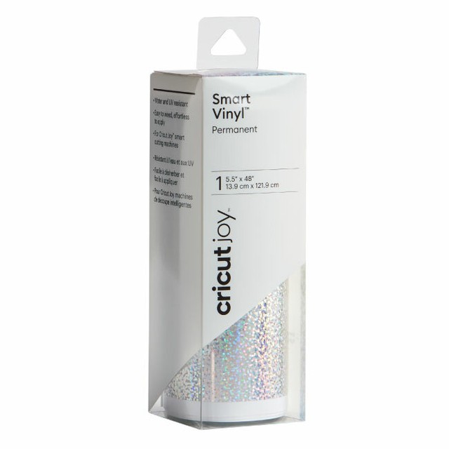 Cricut Joy Smart Vinyl Permanent Holographic Adhesive Decal Sparkle eBay