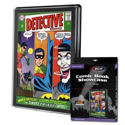 BCW Silver Age Comic Book Display Frame - 7x10.25" Recessed, UV Protected, Wall Mount 4 thumbnail image