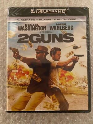2 Guns 4K Blu-ray  NEU NEW Denzel Washington Mark Wahlberg